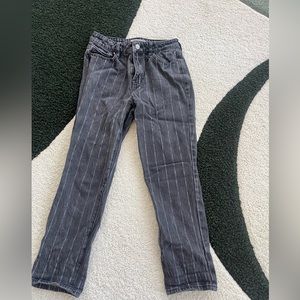 Pacsun stripe mom jean